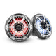 Cornetas Marinas 6,5" Carbon Fiber, RGB, 125 Wats RMS, 4 ohms DS18 (par)